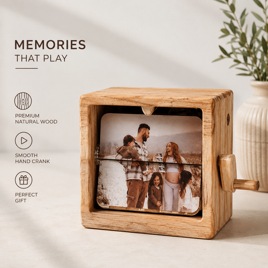 TREASURA® PREMIUM WOODEN FLIPBOX